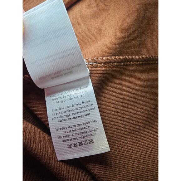 WeWoreWhat Pull On Midi Skirt Jersey Saddle Size Small - Picture 3 of 7